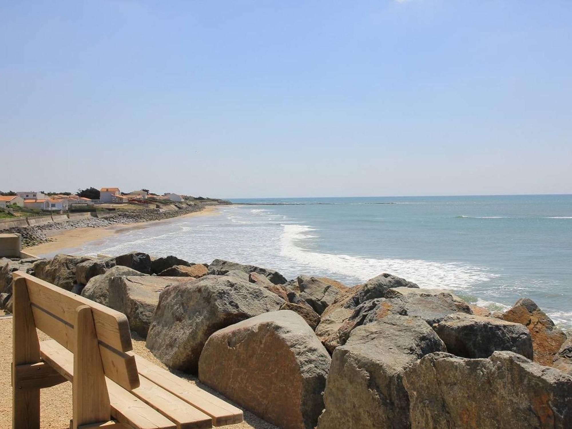 Maison Cosy Avec Mezzanine, Piscine Chauffee, Proche Mer - 4 Couchages - Parking Privatif - Fr-1-224A-1 Brétignolles-sur-Mer Eksteriør billede
