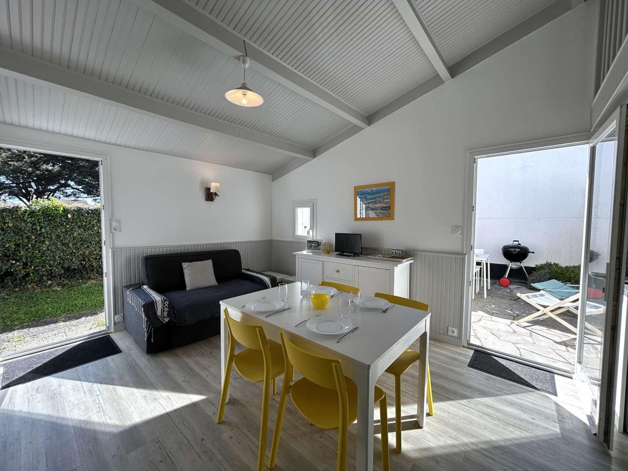 Maison Cosy Avec Mezzanine, Piscine Chauffee, Proche Mer - 4 Couchages - Parking Privatif - Fr-1-224A-1 Brétignolles-sur-Mer Eksteriør billede