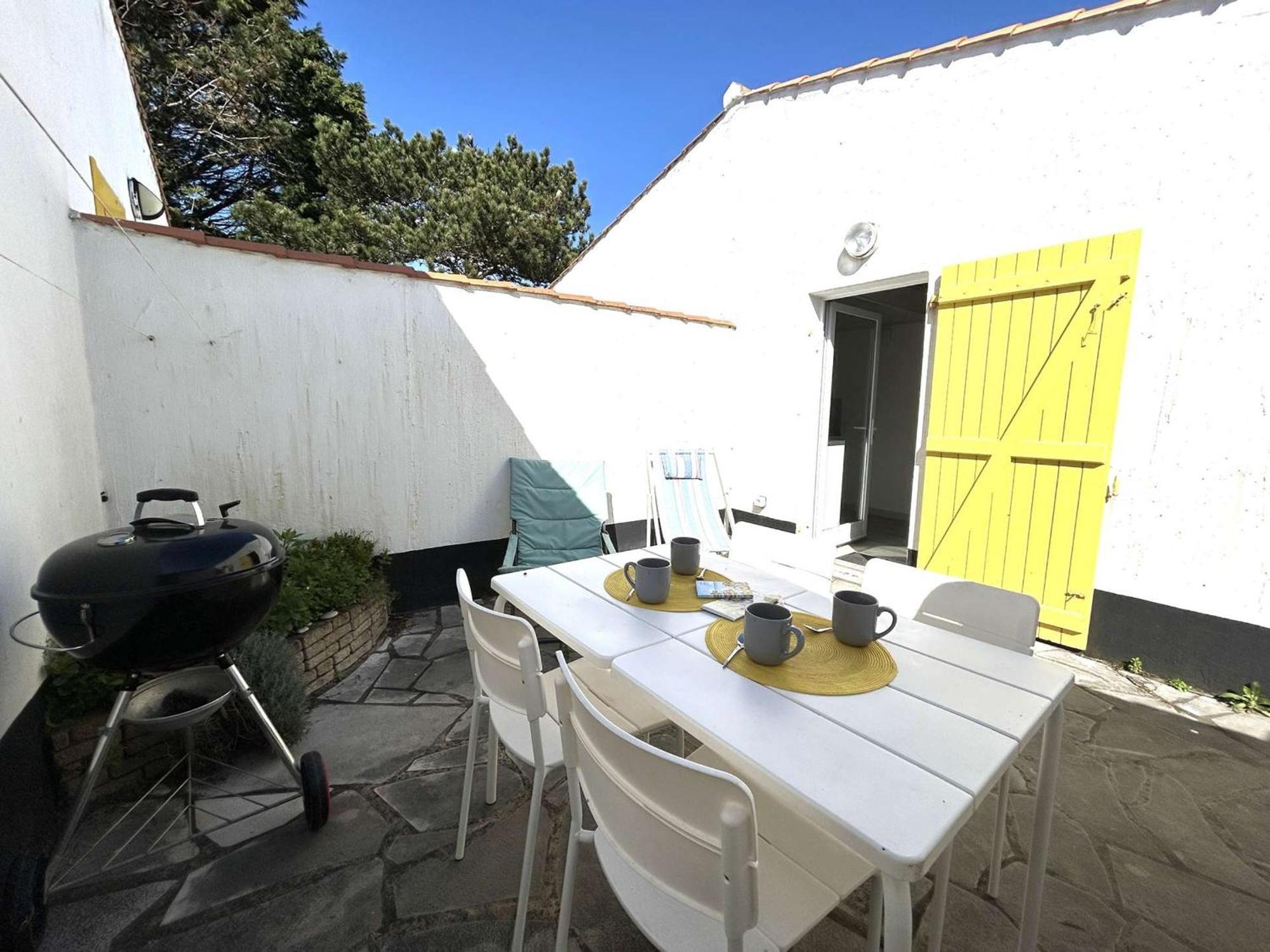Maison Cosy Avec Mezzanine, Piscine Chauffee, Proche Mer - 4 Couchages - Parking Privatif - Fr-1-224A-1 Brétignolles-sur-Mer Eksteriør billede